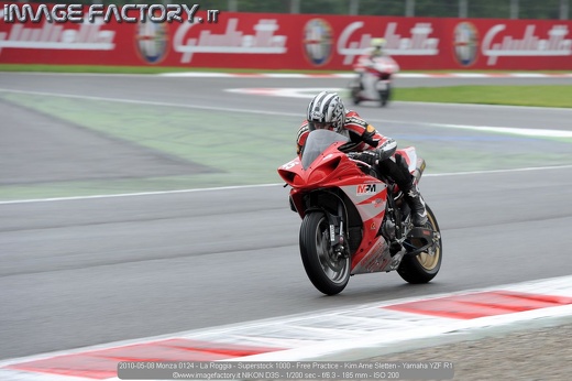 2010-05-08 Monza 0124 - La Roggia - Superstock 1000 - Free Practice - Kim Arne Sletten - Yamaha YZF R1